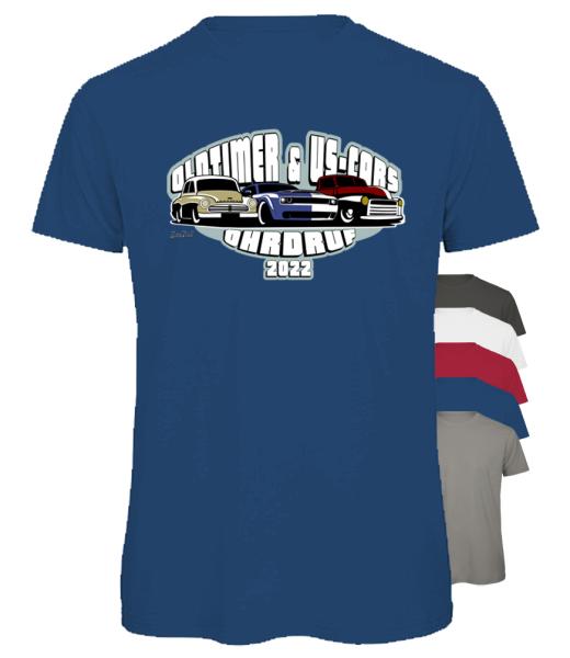 T-Shirt mit Motiv von Oldtimer / US-Cars Ohrdruf 21Ver2